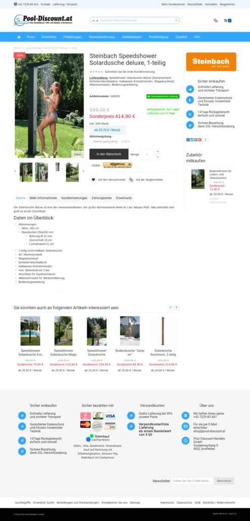 Pool Discount Redesign