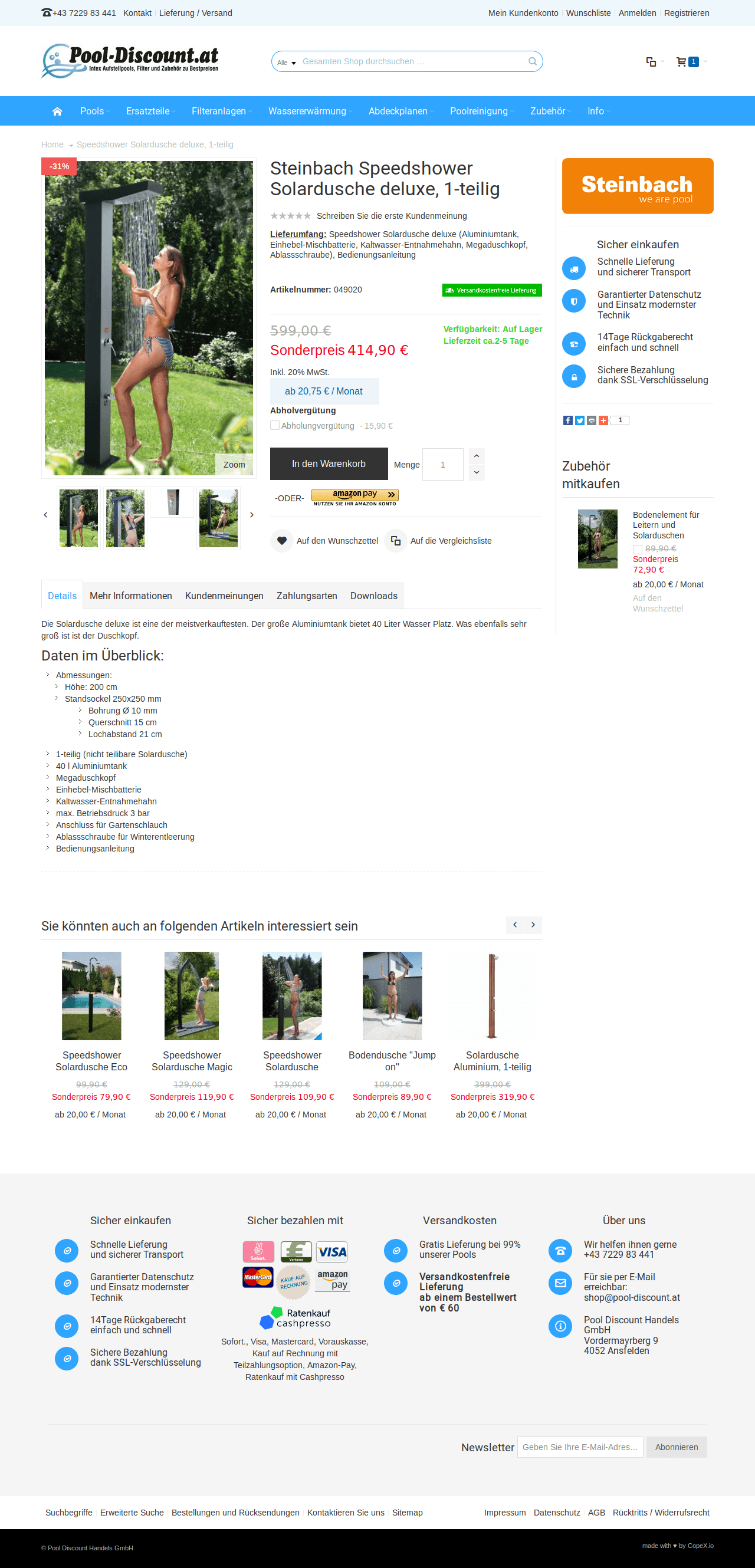 pooldiscount produkt-detail screenshot