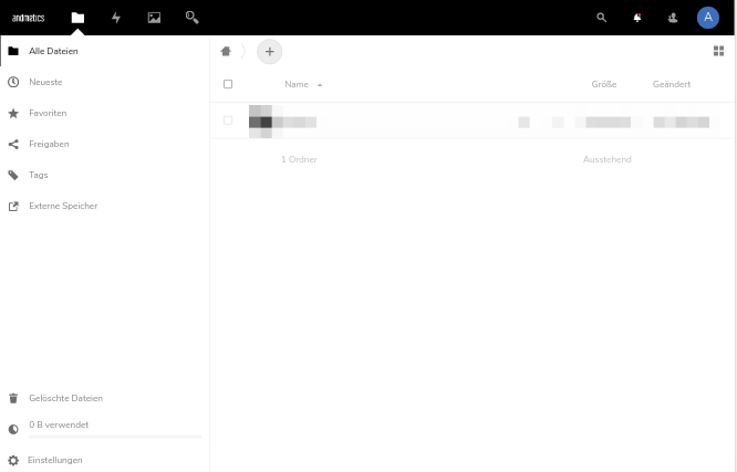 Andmetics NextCloud